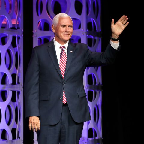 Vice President Mike Pence Speaks At Access Intelligence Conference
