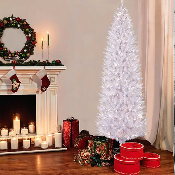 14 Best White Christmas Trees Best White Artificial Christmas Trees