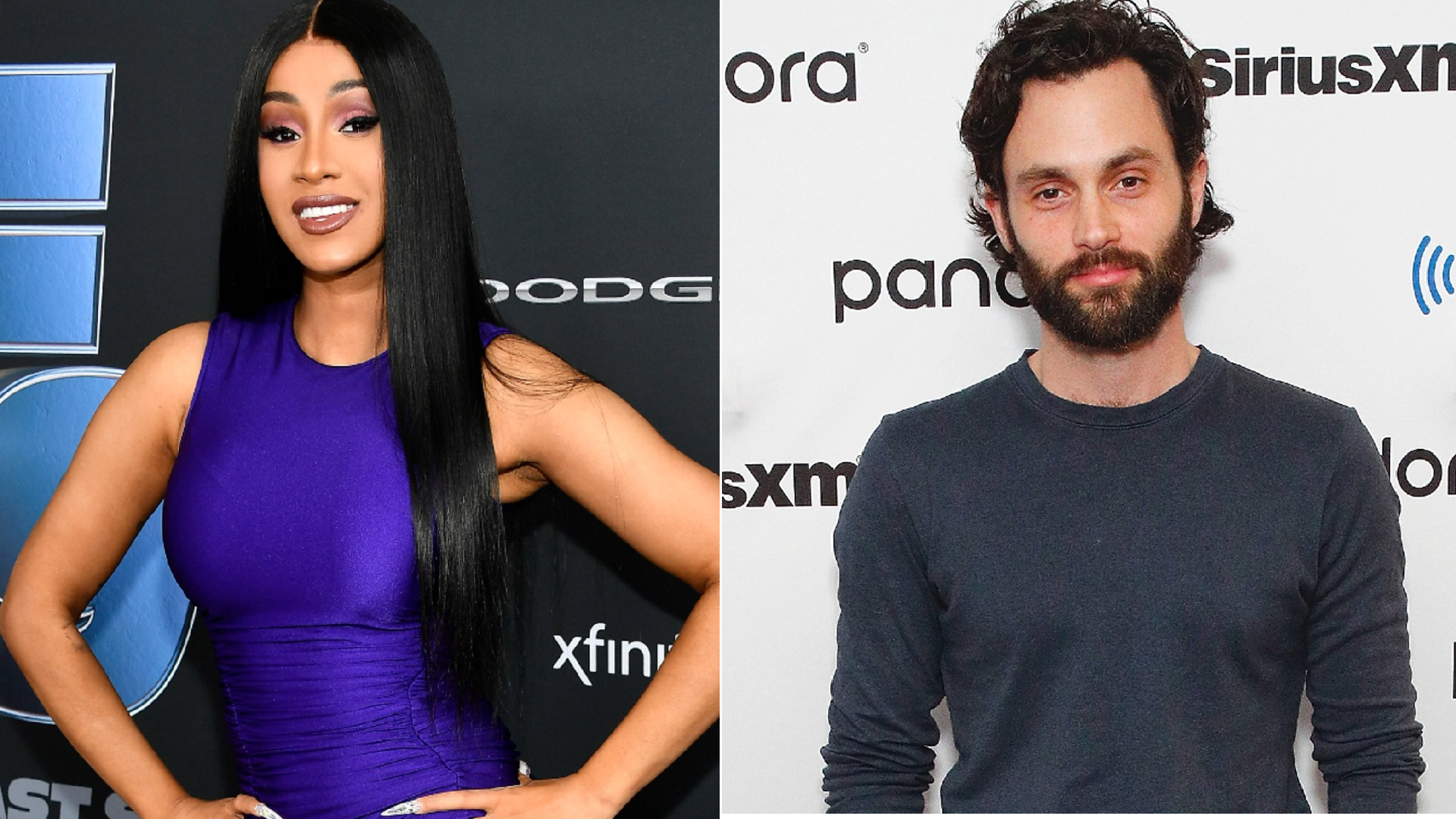 Cardi B And Penn Badgley Star In The Best Moment Of The Day - Celebrity ...