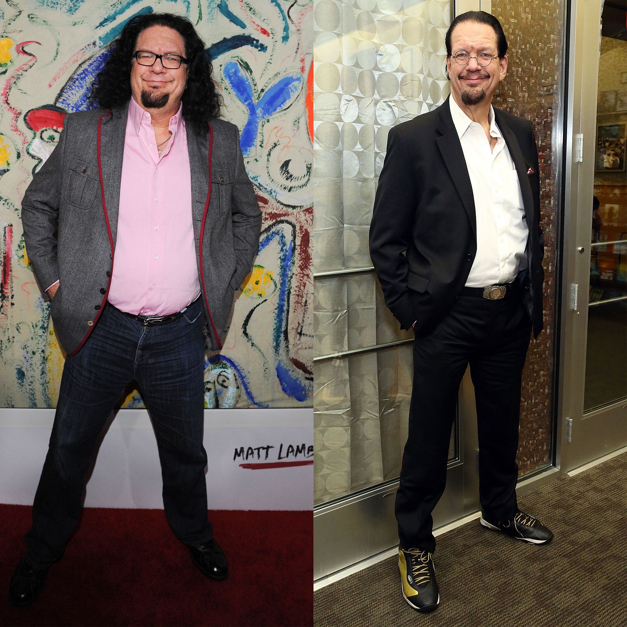 penn jillette weight loss