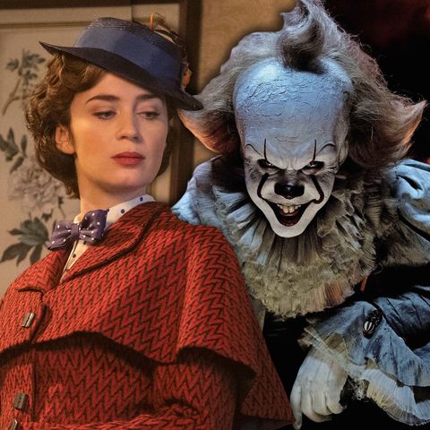 Pennywise, Emily Blunt, IT, Mary Poppins