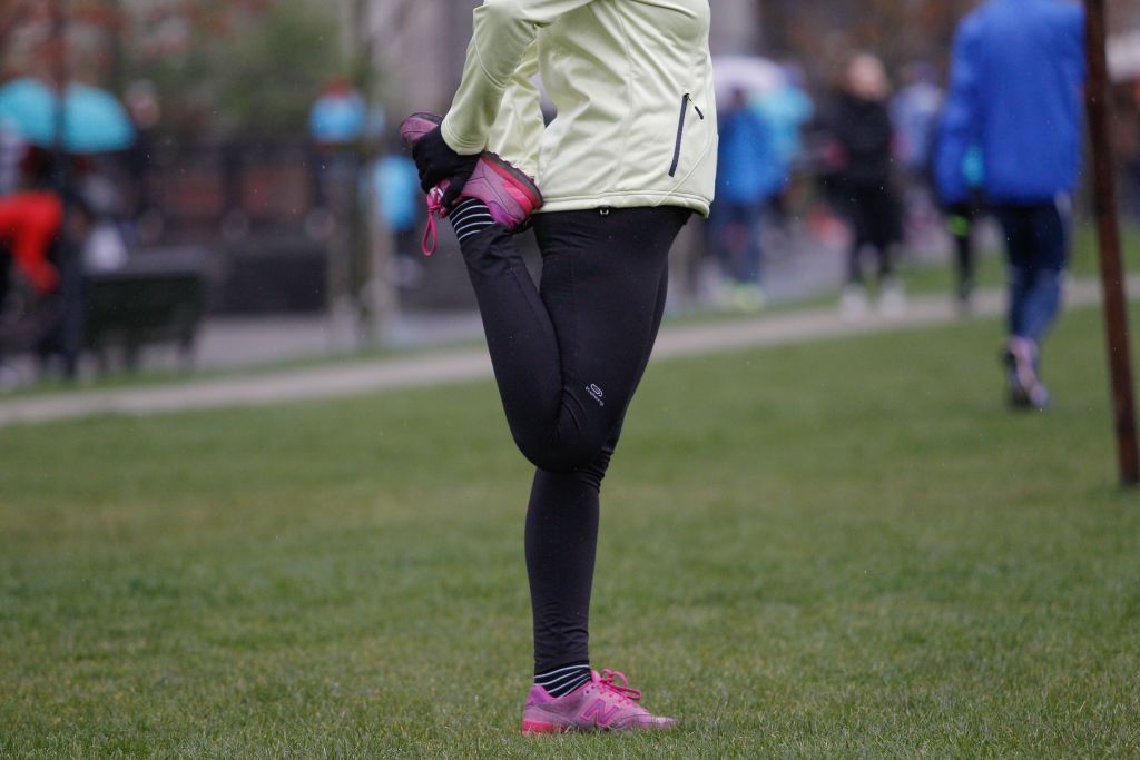 post run recovery stretching
