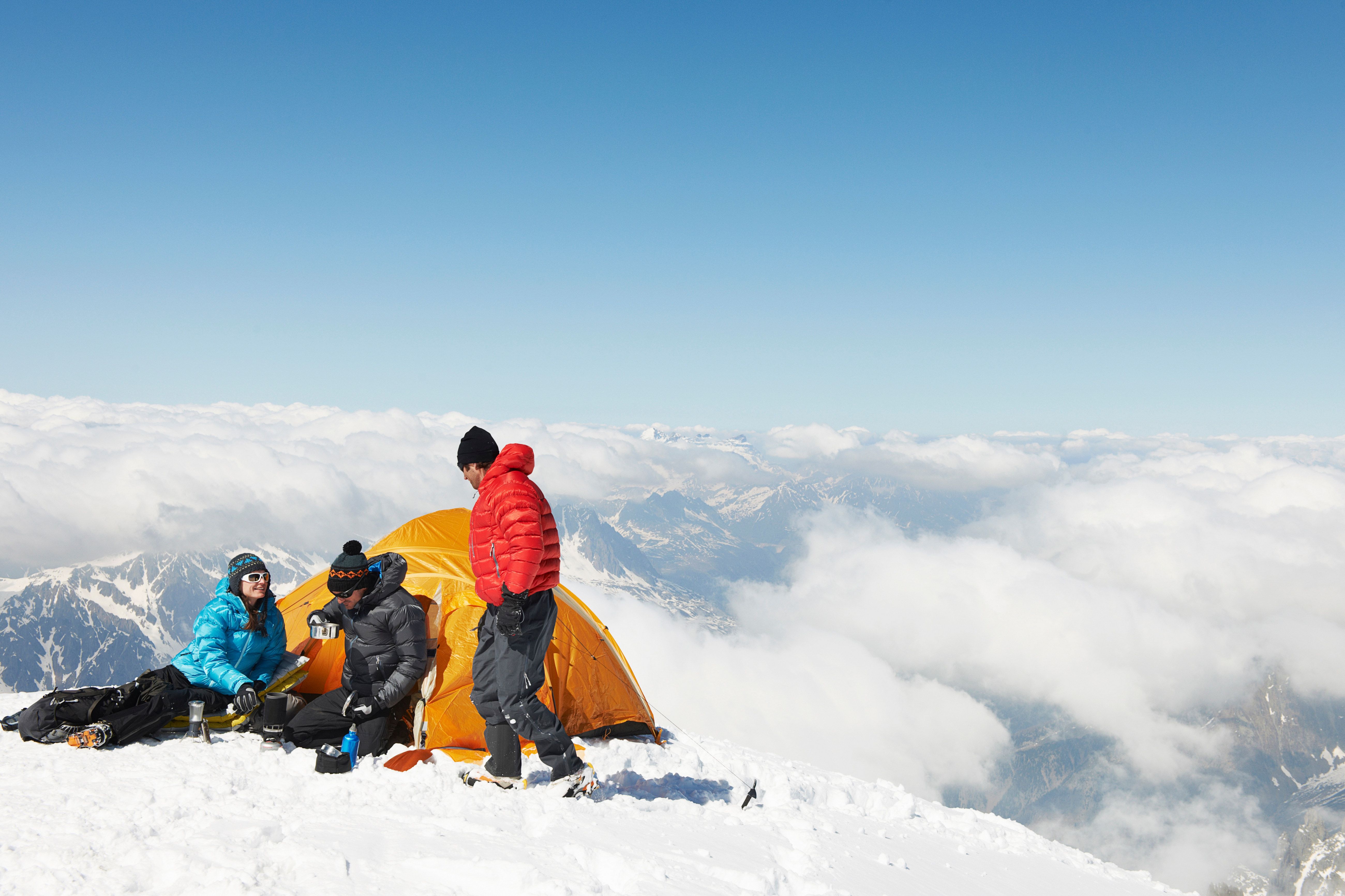 Camping Winter women