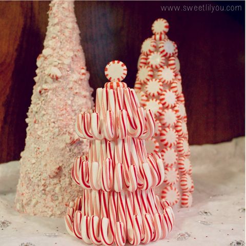 18 Magical Candy Cane Tree Ideas - Decorate with Candy Canes