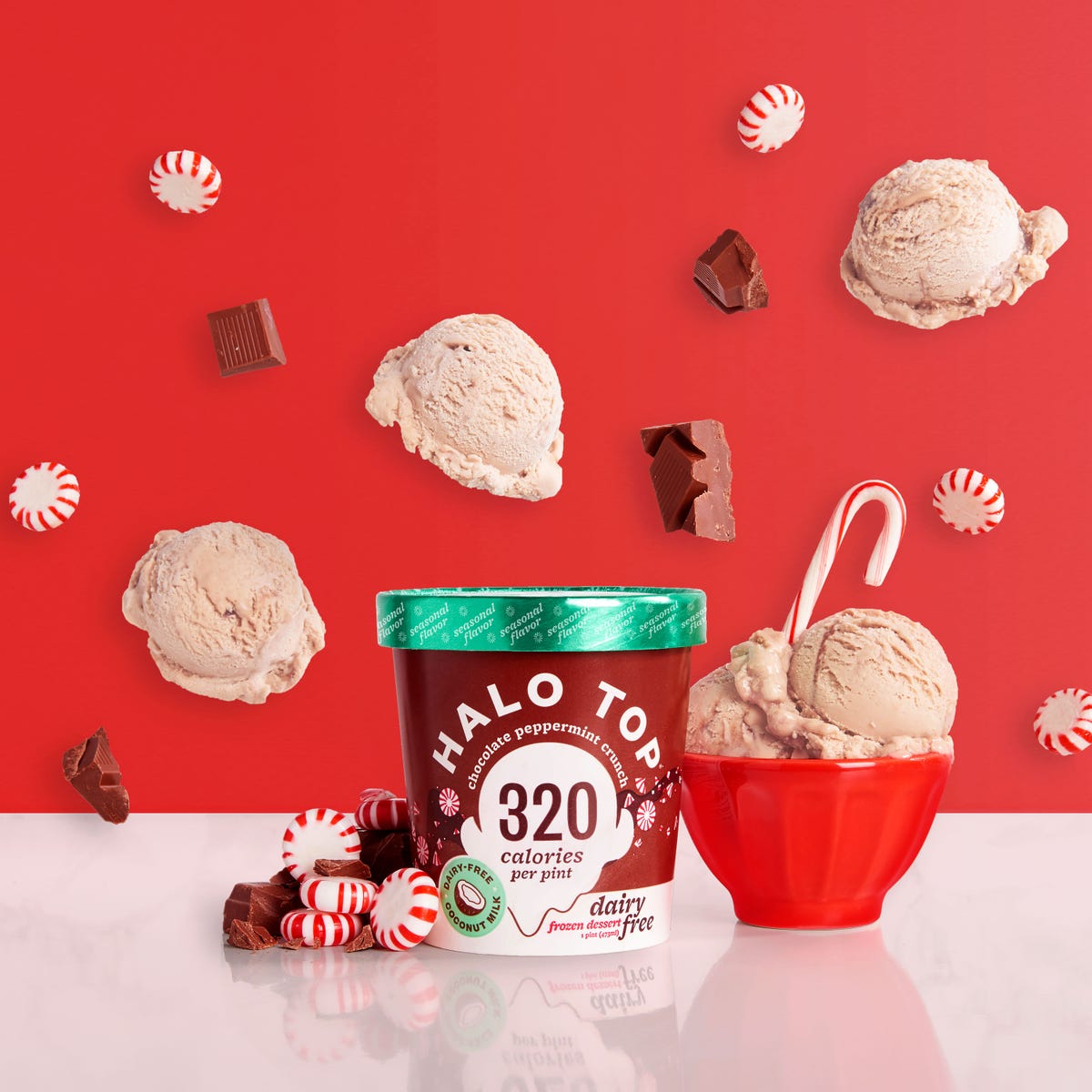 peppermint crunch ice cream