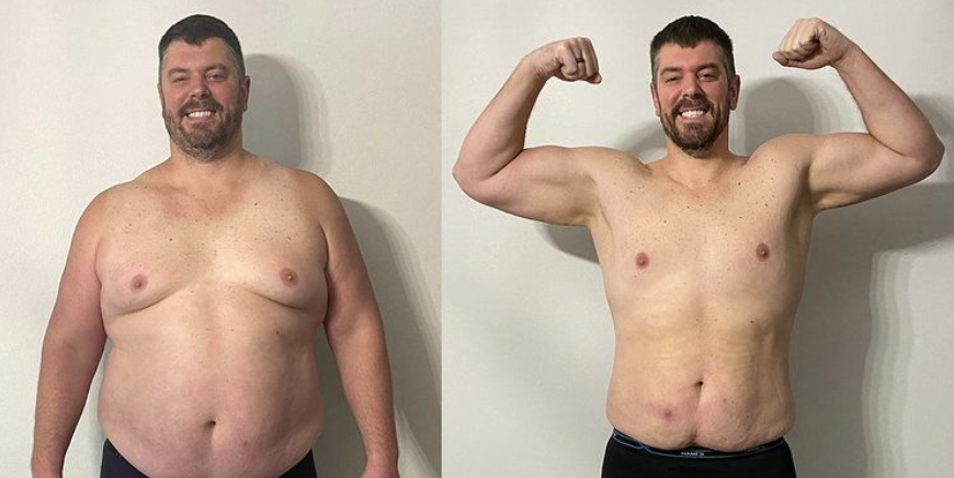 45 kilos menos en solo 15 semanas: otro caso real