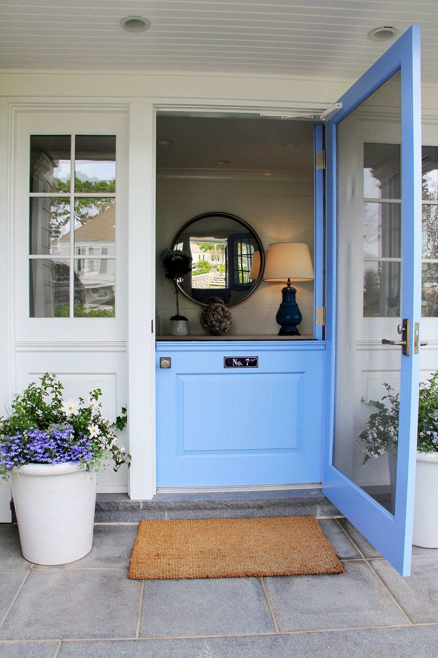 What Is A Dutch Door 9 Dutch Doors That Are The Perfect Pairing Of   Periwinkle Screen 1548971957 