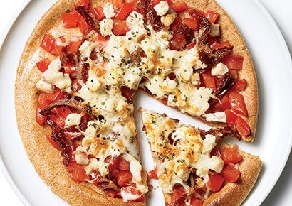  Repas simples de 400 Calories: Une Pizza saine