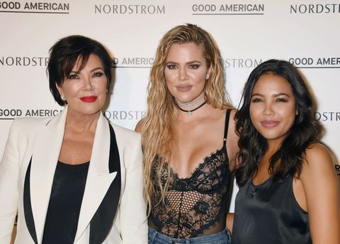 kris jenner, ﻿khloé k﻿ardashian, and emma grede﻿ at the good american launch event at nordstrom in 2016