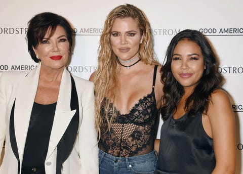 Kris Jenner, Khloé Kardashian, and Emma Grede kris jenner, khloé kardashian, and emma grede at the good american launch event at nordstrom in 2016