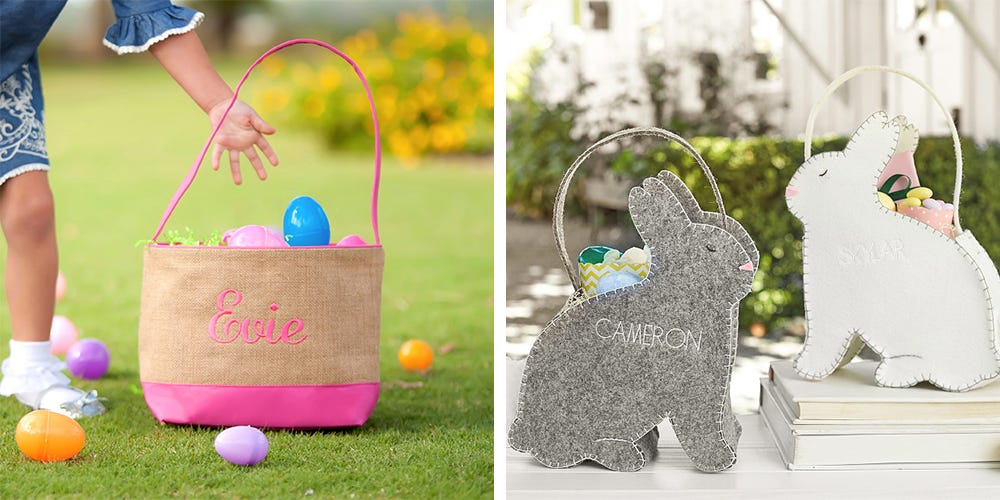 15 Personalized Easter Baskets Monogrammed Baskets And Buckets For Easter