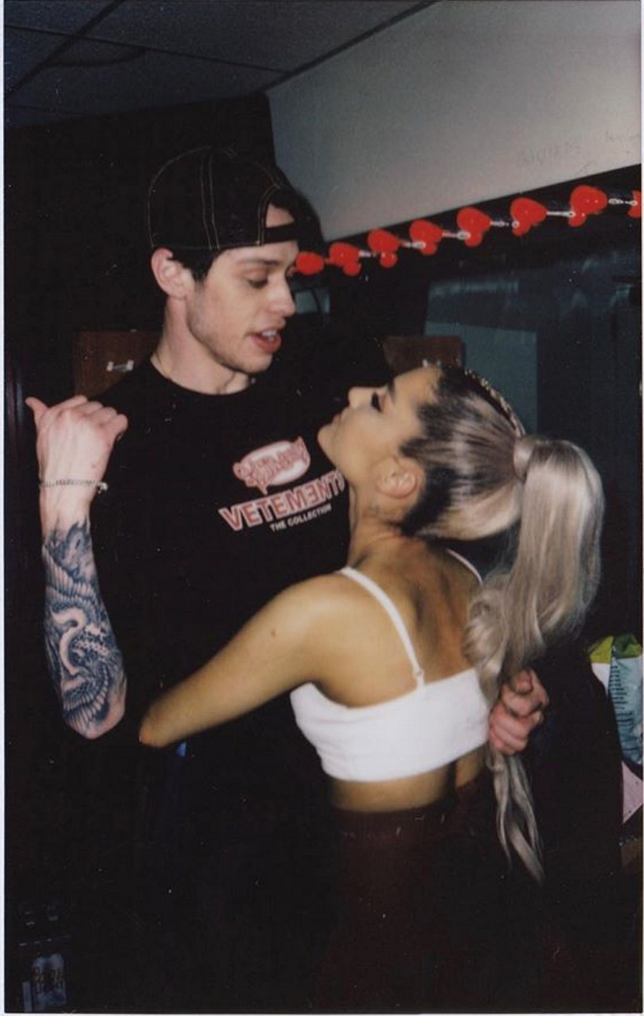 Pete Davidson Dyed His Hair Blonde With Ariana Grande This Weekend