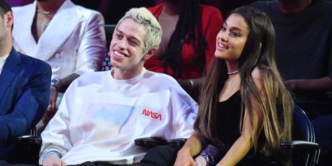 Pete Davidson says he “didn’t like” that Ariana Grande spoke about the size of his penis
