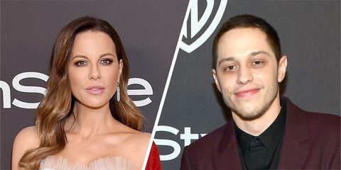 Pete Davidson left a Golden Globes after party with Kate Beckinsale, apparently