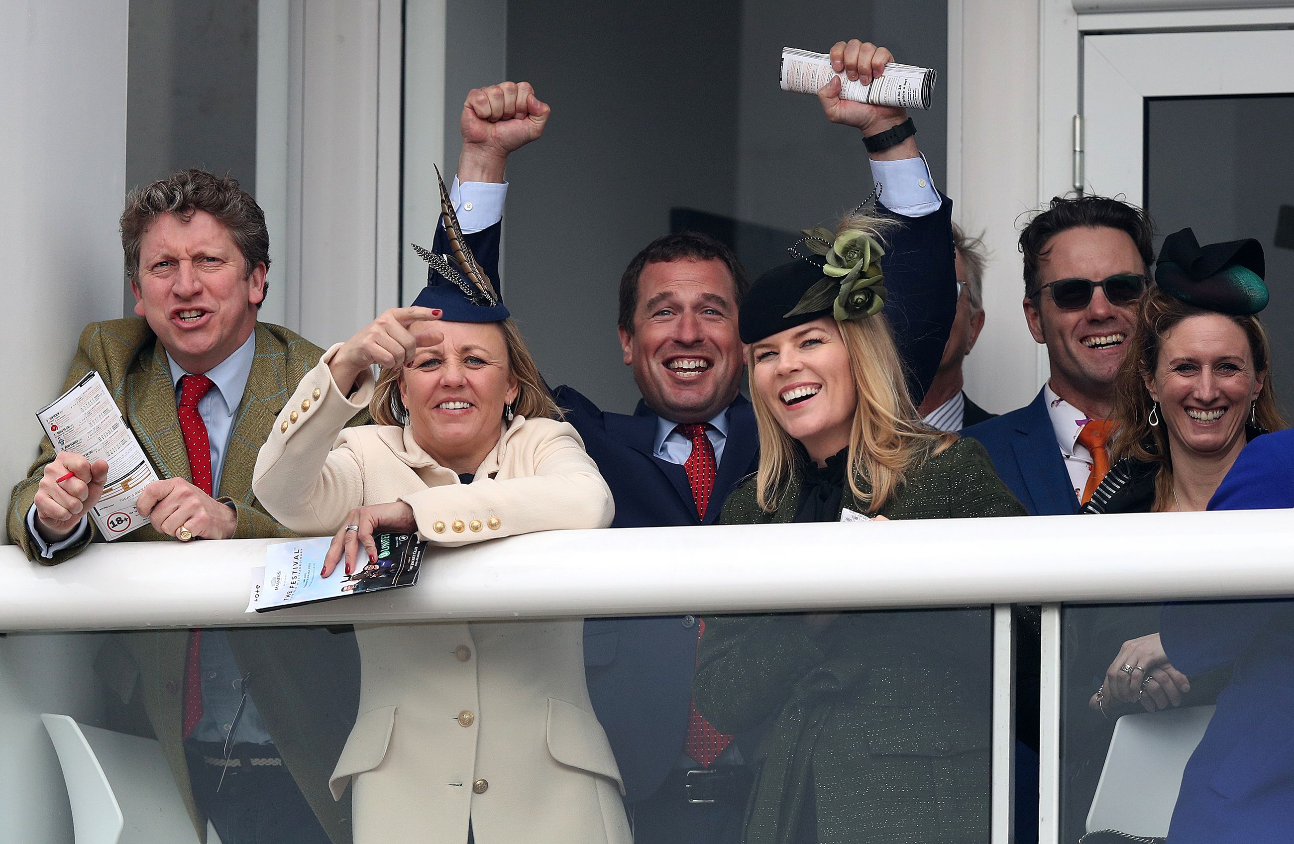 See Peter Autumn Phillips Attend Cheltenham Festival After Announcing Separation In Photos