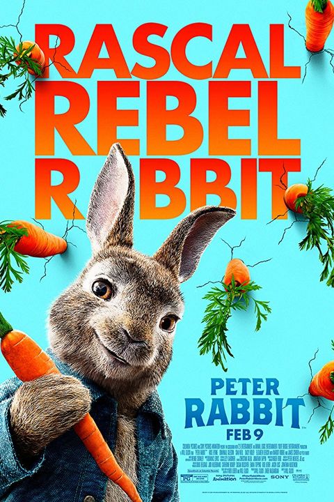 peter rabbit - movies based on books