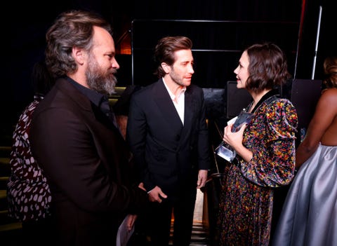 Jake Gyllenhaal and his sister at the 11th Hamilton Behind The Camera Awards on Saturday jake gyllenhaal and his sister at the 11th hamilton behind the camera awards on saturday