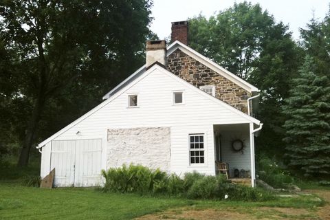 an old house in the country needs a facelift