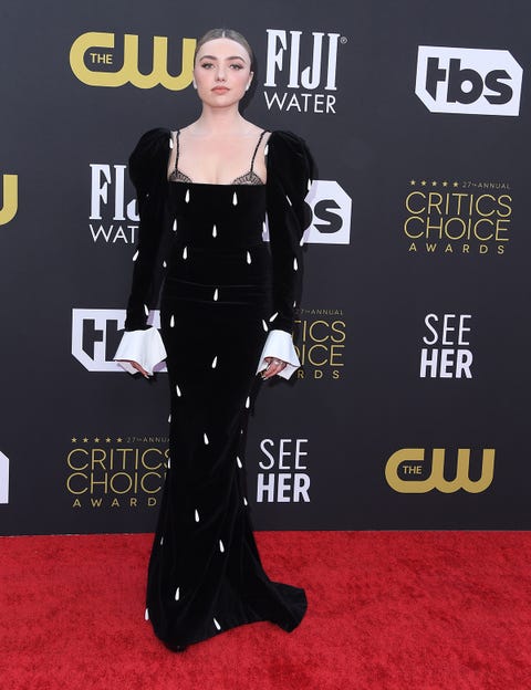 peyton list en los critics choice awards 2022