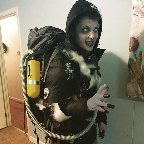 This "Dead Body on Everest" Costume Is Perfect for Those Who Still Don