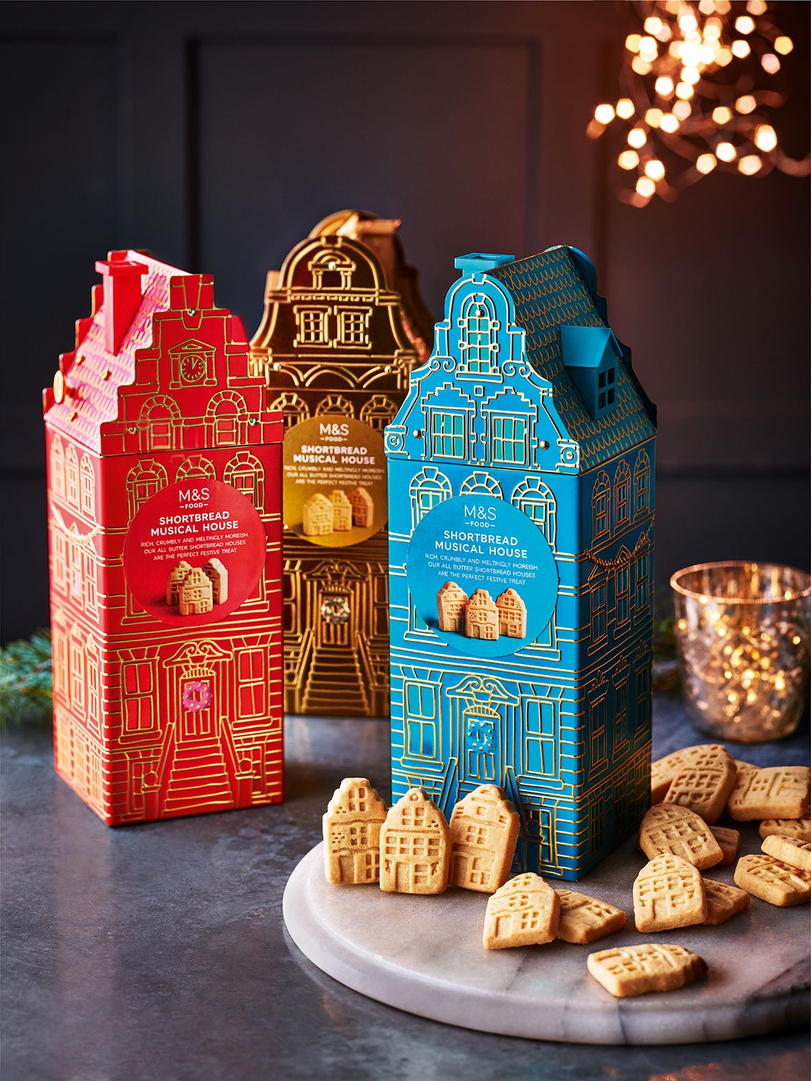 M S Is Selling Beautiful Musical Biscuit Tin Houses For Just 5