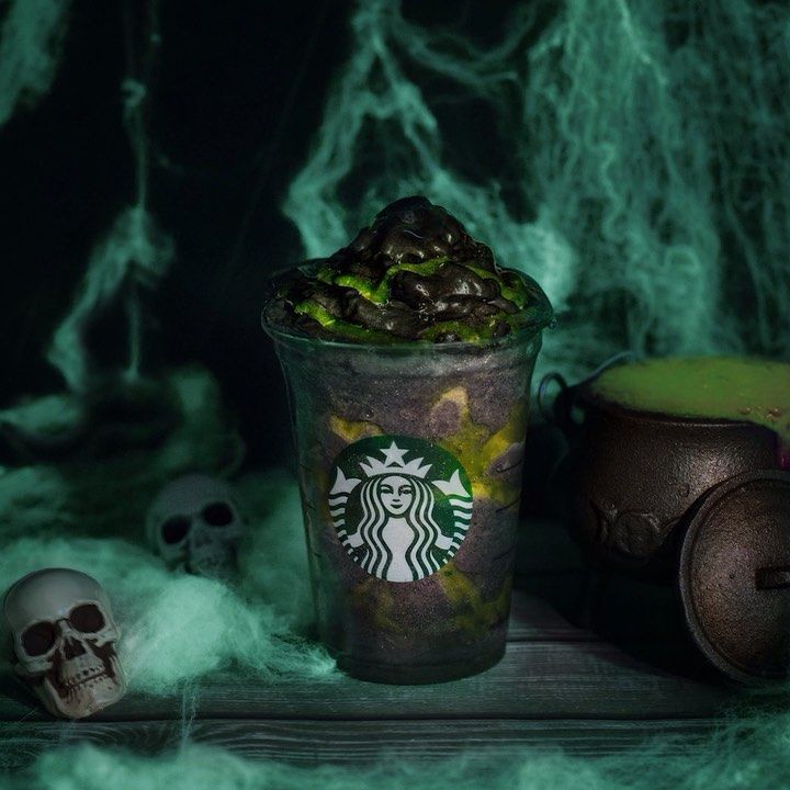Starbucks Is Selling A Phantom Frappuccino In Europe This Halloween