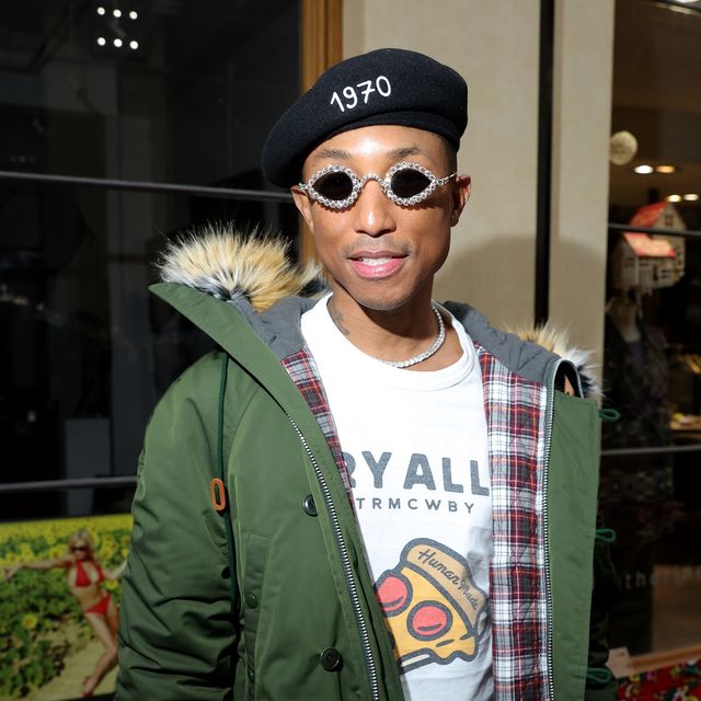 paris, france   january 23 pharrell williams attends the kenzo fallwinter 20222023 show as part of paris fashion week on january 23, 2022 in paris, france photo by victor boykogetty images for kenzo