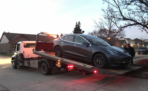 Our Tesla Model 3 Suffered A Catastrophic Failure While Parked