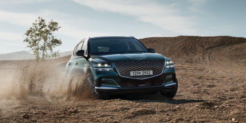 2021 Genesis Gv80 Three Row Suv Revealed New Genesis Suv