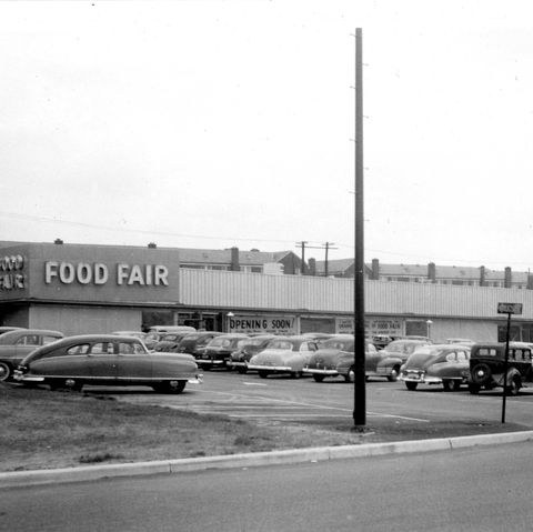 vintage photos of malls