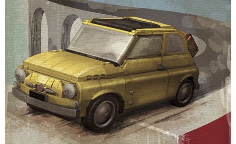 写真集 イタリア車の味わい薫る フィアット500 レゴ ブロックで復活 写真集 イタリア車の味わい薫る フィアット500 レゴ ブロックで復活