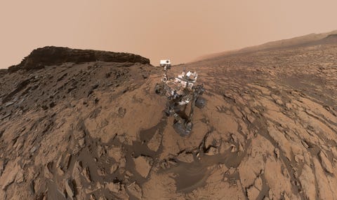 Martian Fossils Could Be Found Near Long-Buried Hydrothermal Vents