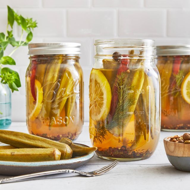 the pioneer woman's pickled okra recipe