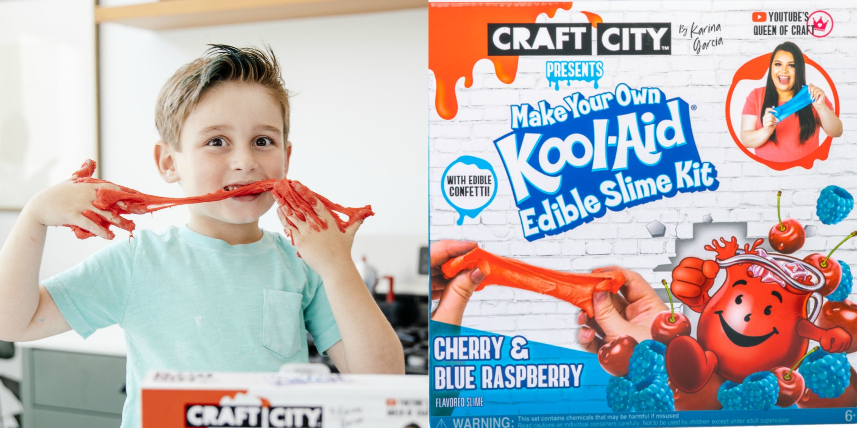 Cvs Is Now Selling 100 Edible Kool Aid Slime Kits In Cherry