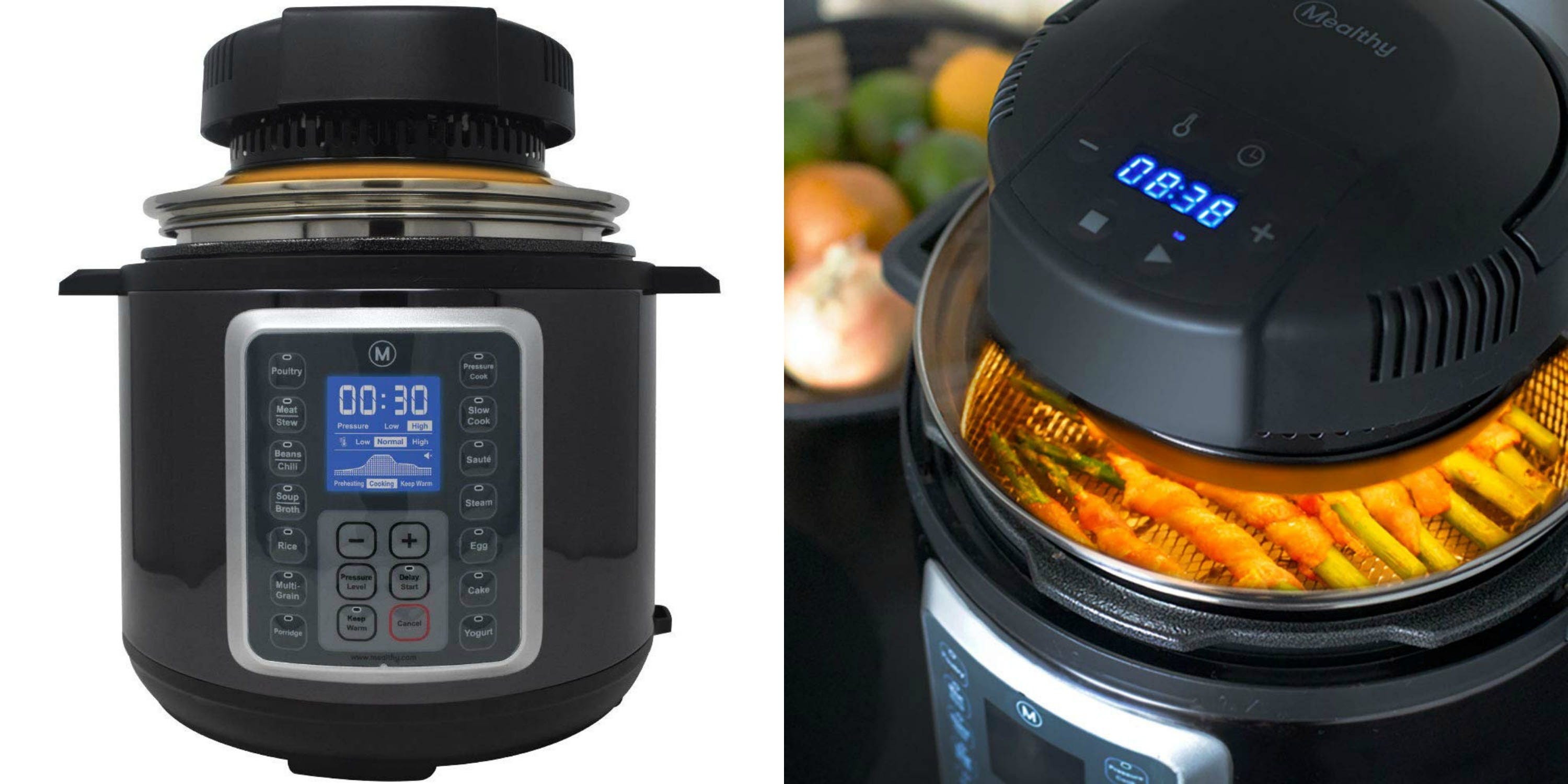 This Cool Pressure Cooker Lid Turns Your Instant Pot Into An Air Fryer