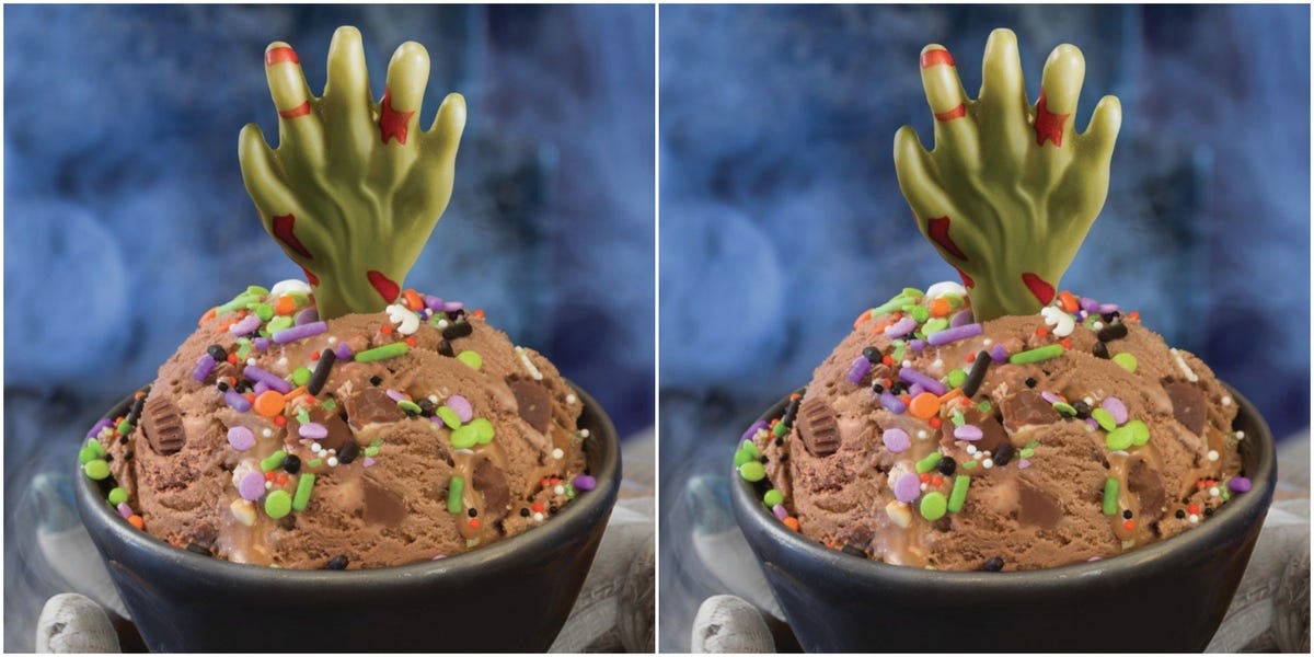 halloween ice cream baskin robbins