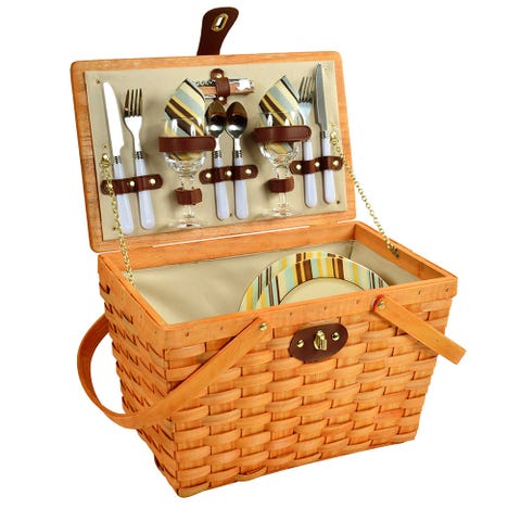 12 Best Picnic Baskets For Outdoor Dining In 2019 Picnic Baskets Sets