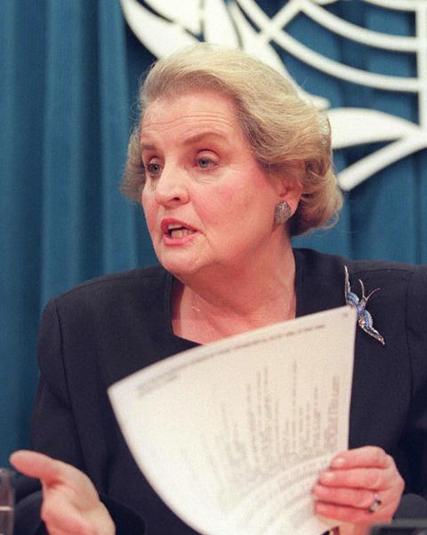 madeline albright un ambassador 1996