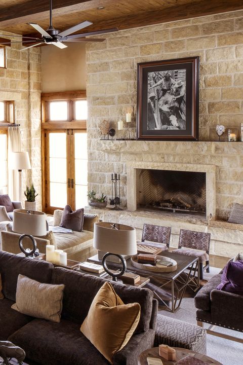 22 Best Fireplace Decor Ideas, Living Room Mantel Decor