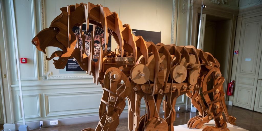 Motivatie Categorie altijd 500 Years Later, da Vinci's Mechanical Lion Is Brought to Life