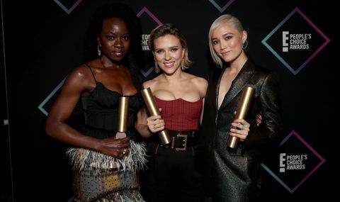 2018 E! People's Choice Awards - Backstage