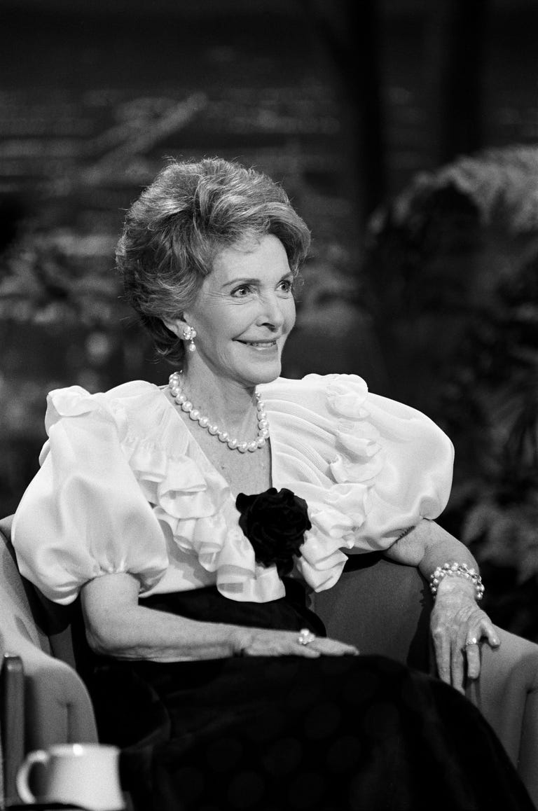 pictured former first lady nancy reagan on november 24 1989 news photo 1611240919