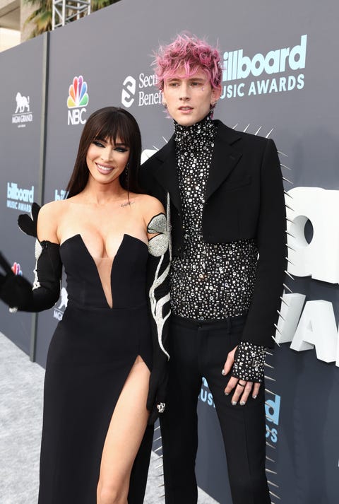 megan fox and machine gun kelly at the 2022 billboard music awards