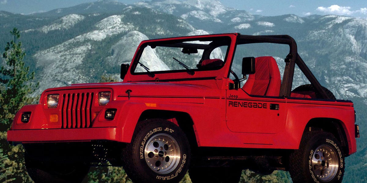 The Jeep Wrangler's Renegade Entry into the 1990s