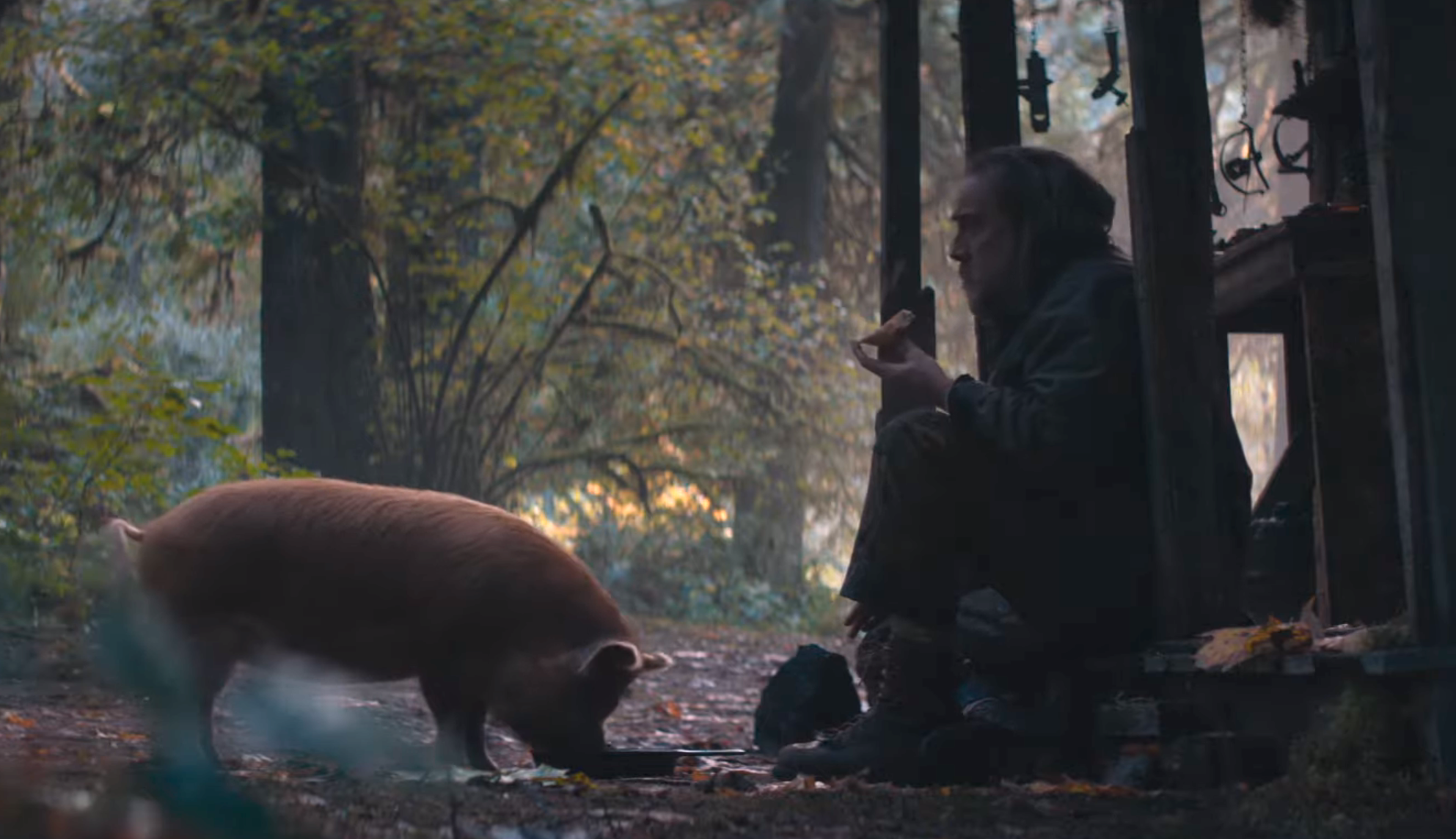 Trailer de &#39;Pig&#39;, la de Nicolas Cage y su cerda