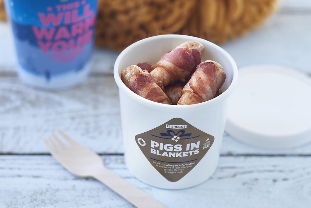 Greggs Christmas Menu Features A Tub Of Pigs In Blankets And We