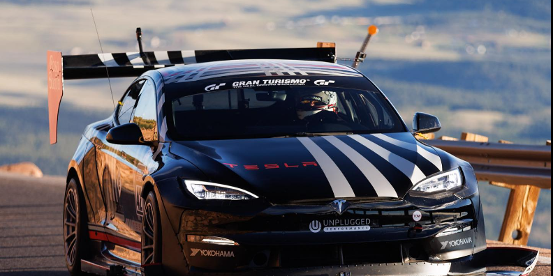 Potential Record Runs at Pikes Peak Foiled by Tesla's Touchscreen