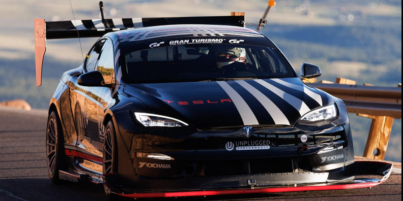 Potential Record Runs at Pikes Peak Foiled by Tesla’s Touchscreen