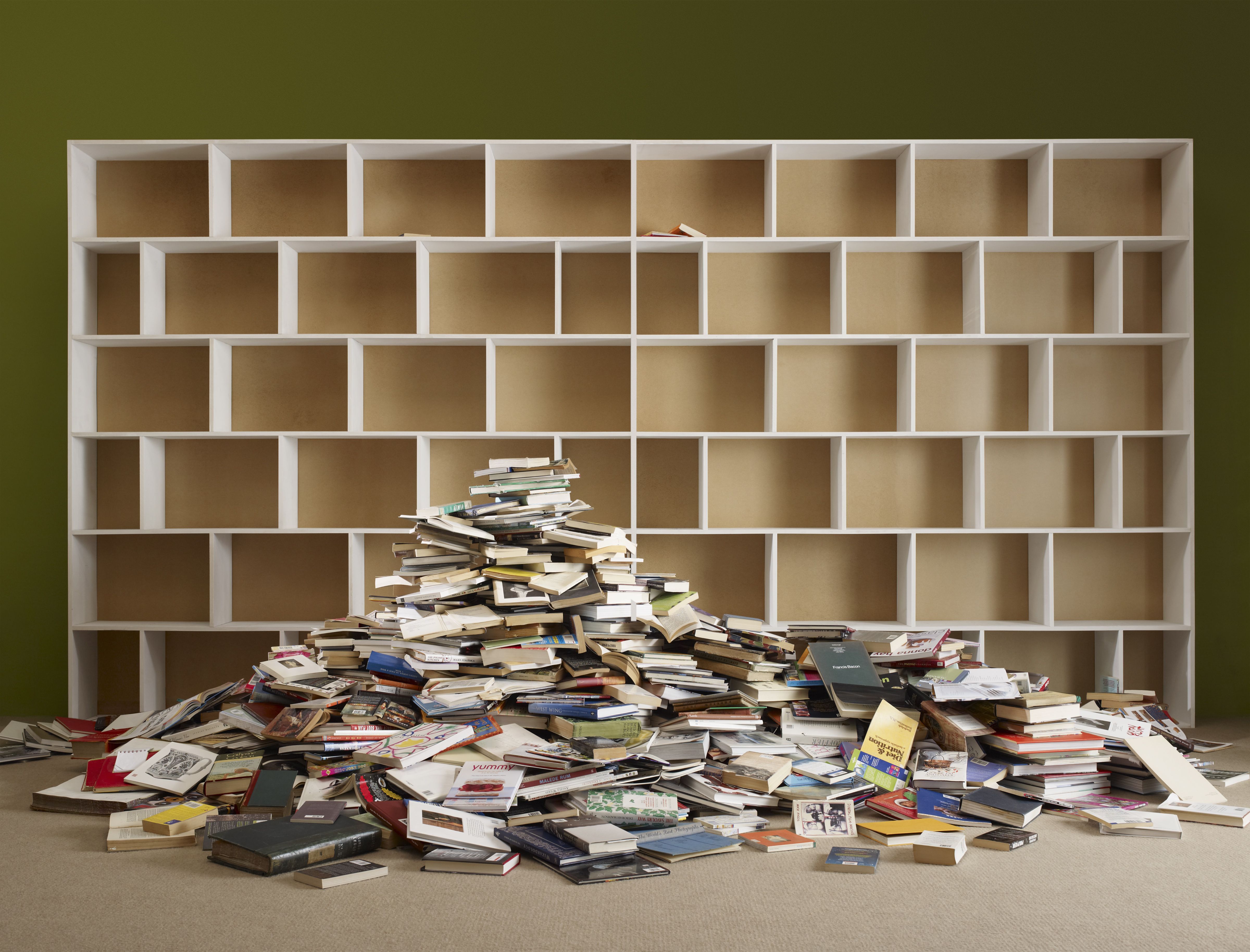 ASAB Storage Organizer Wooden Cubes Sturdy Book Case Shelf Multi-Function Space-Saving Shelves Rack Tier 3, White 