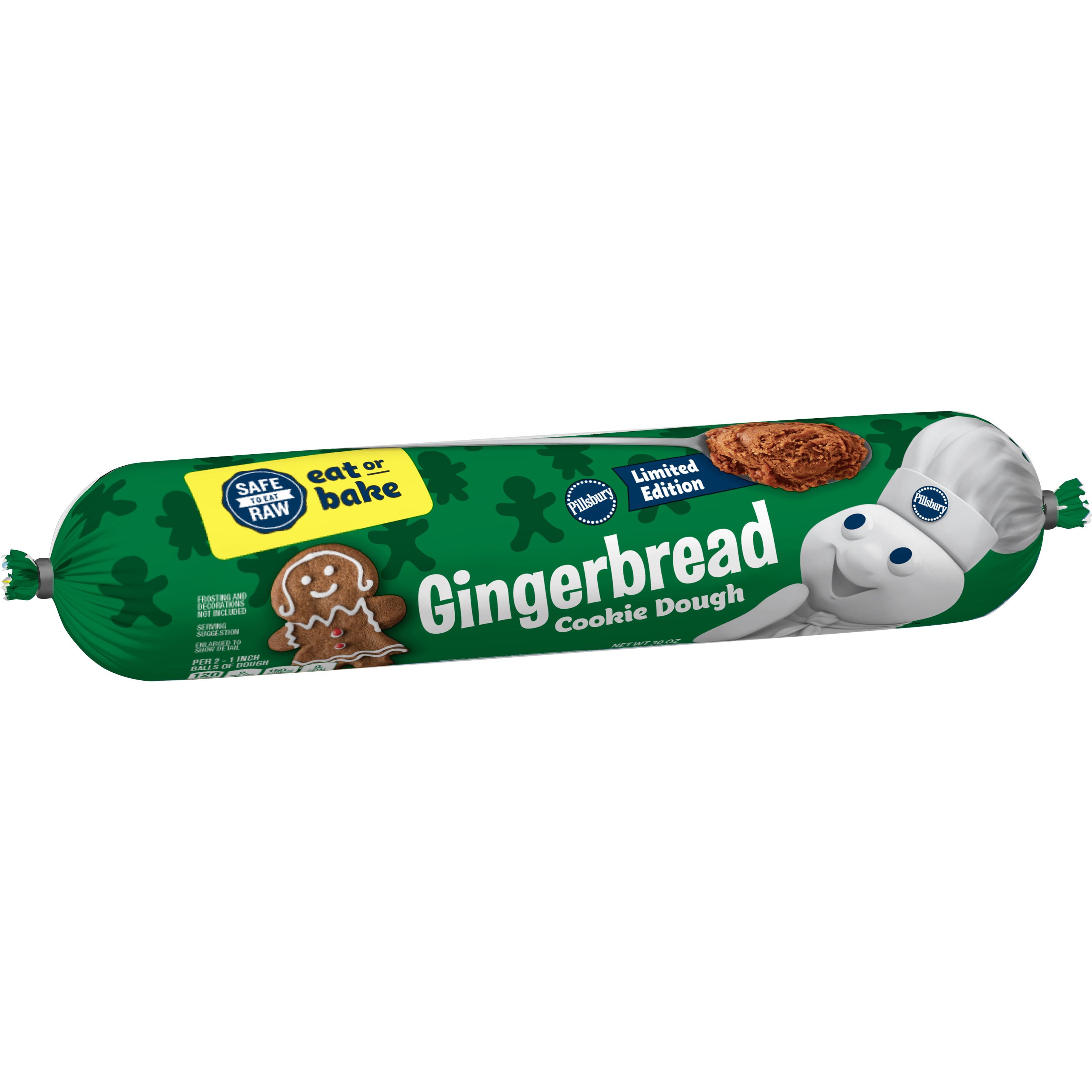 Pillsbury Will Be Selling Gingerbread Cookie Dough This Holiday Season